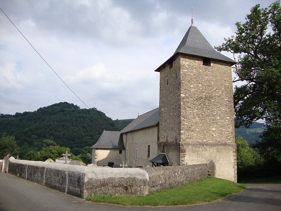 Féas (Pyr — Atl, Fr) église