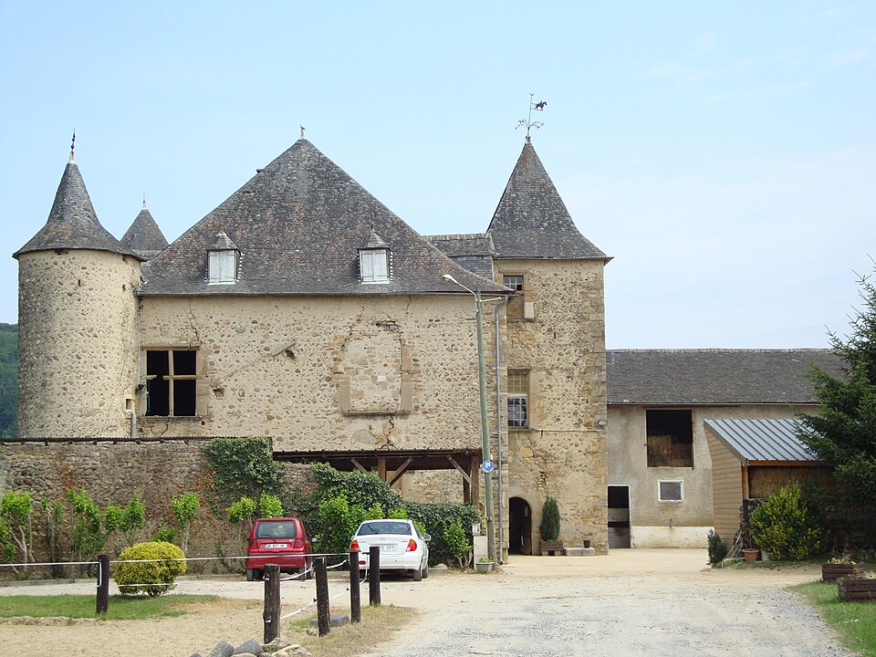 Goès (Pyr — Atl, Fr) le château