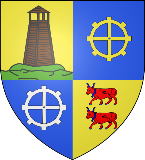 Blason de Labastide-Cézéracq