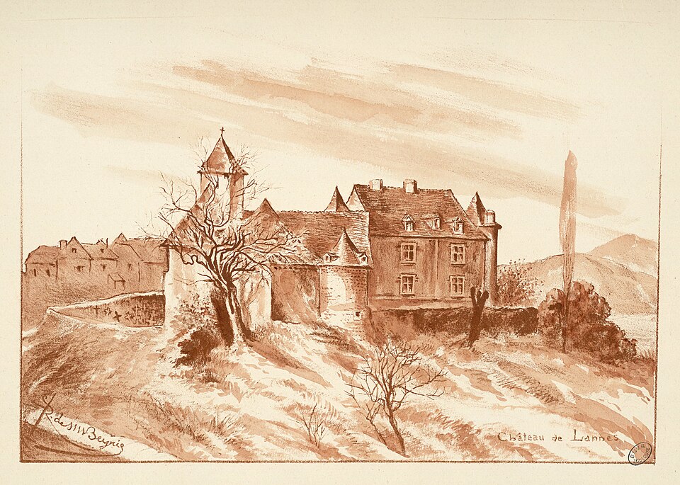 Château de Lannes — Fonds Ancely — B315556101 A SAINTMARTIN 025