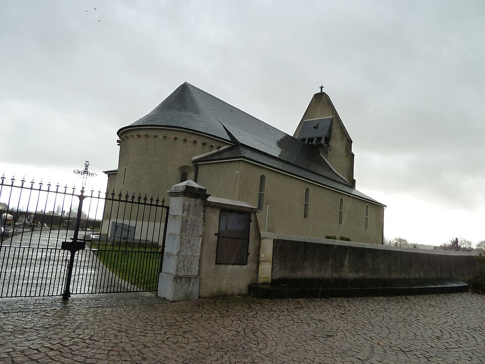 Lespourcy Eglise vue 3