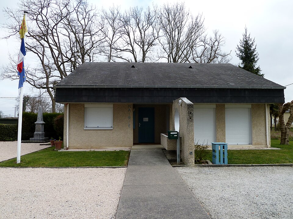 Mairie de Saint — Jammes vue de face