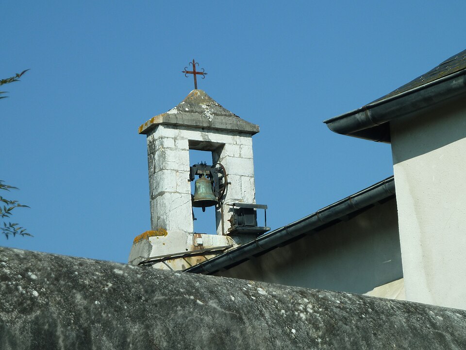 Clocher de l'église de Sarpourenx