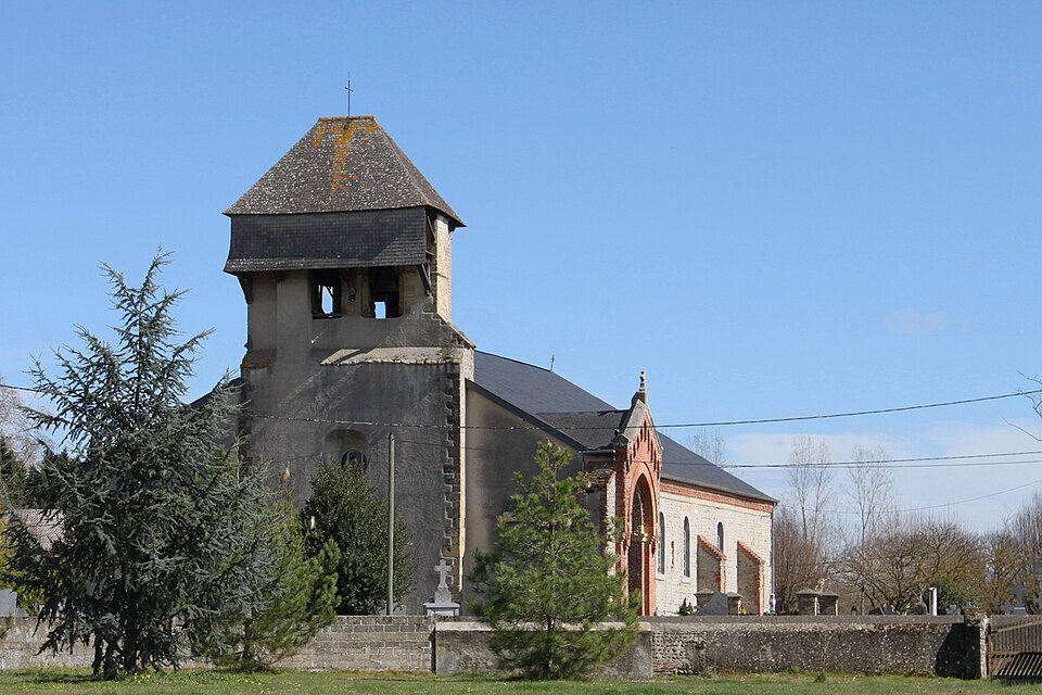 Église Saint — Nazaire, Artagnan, Hautes — Pyrénées