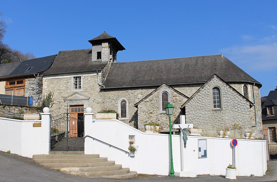 Église Notre — Dame de l'Assomption d'Aspin — en — Lavedan (Hautes — Pyrénées) 1