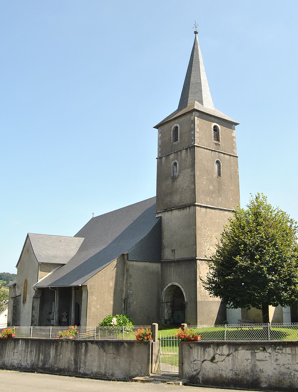 Église d'Avezac (cne d'Avezac — Prat — Lahitte)