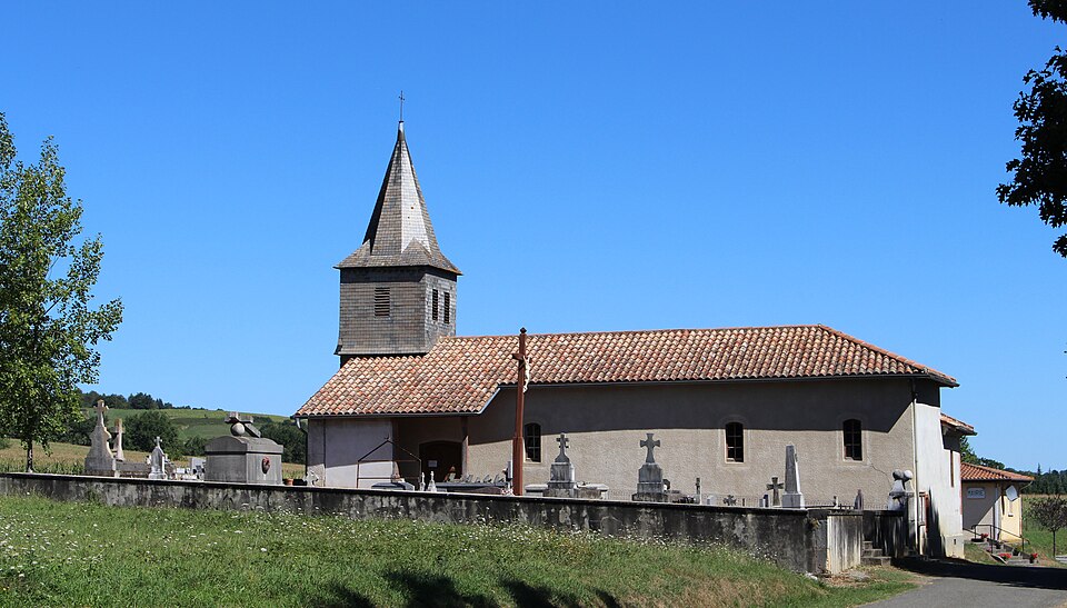 Église Saint — François — d'Assise de Caubous (Hautes — Pyrénées) 1