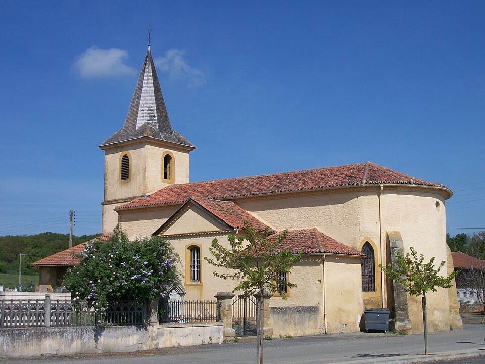 Église de Fontrailles (Hautes — Pyrénées, France)