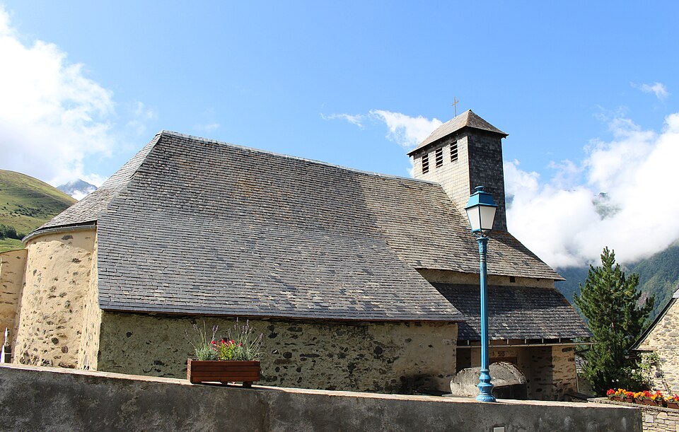 Église de l'Invention — de — Saint — Étienne de Germ (Hautes — Pyrénées) 1