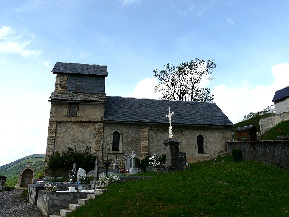 Loudervielle église