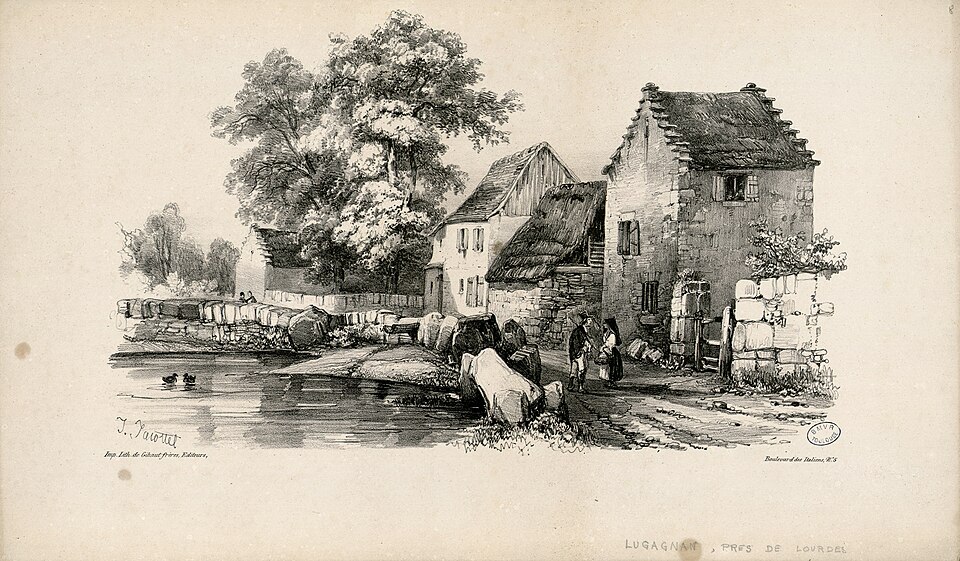 Lugagnan, près de Lourdes — Fonds Ancely — B315556101 A JACOTTET 3 008
