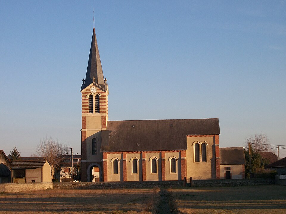 Église Saint — André de Marsac (Hautes — Pyrénées, France)