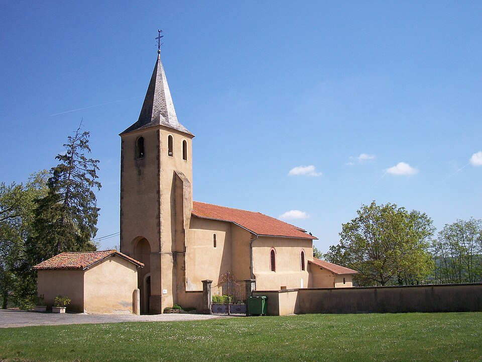Église de Mazerolles (Hautes — Pyrénées, France)