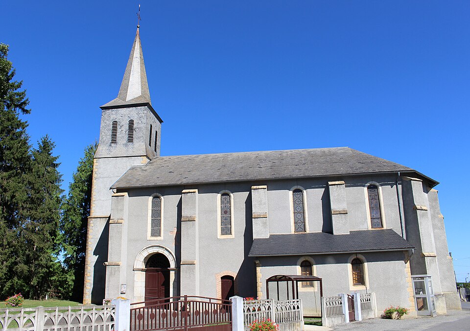 Église Saint — Martin de Recurt (Hautes — Pyrénées) 1