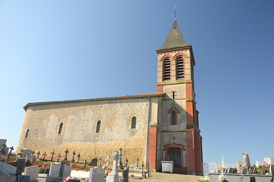 Saint — Lanne — église