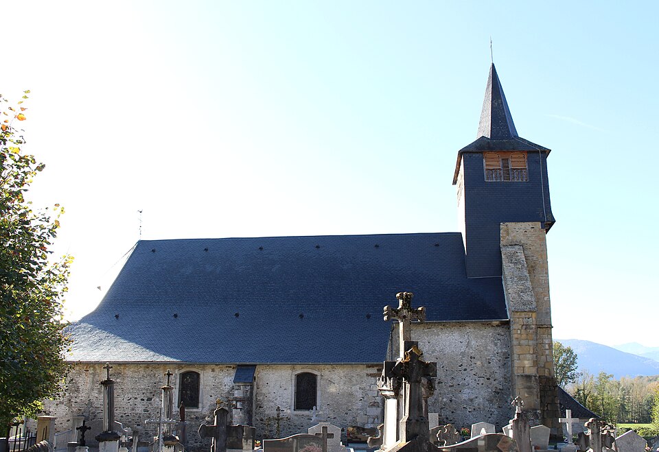 Église Notre — Dame — de — l'Assomption de Tuzaguet (Hautes — Pyrénées) 1
