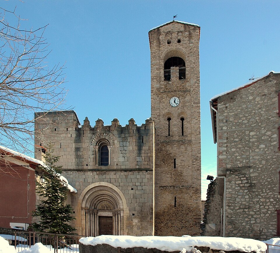 Santa Maria de Cornellà de Conflent — Façana principal — edit