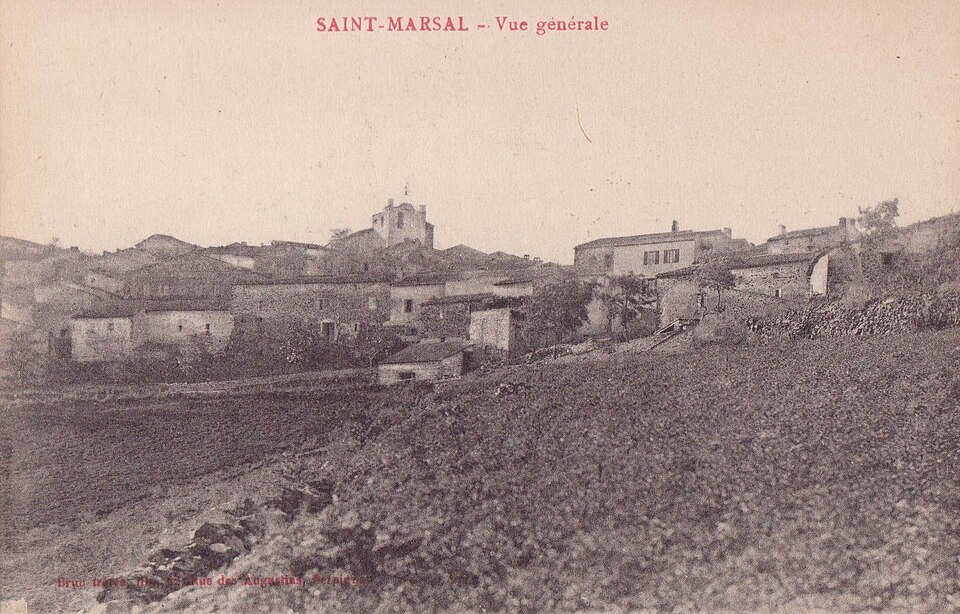 Saint — Marsal — Vue générale