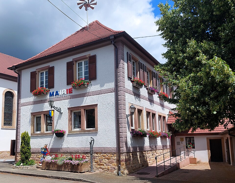 Dieffenbach — lès — Woerth mairie rue principale25