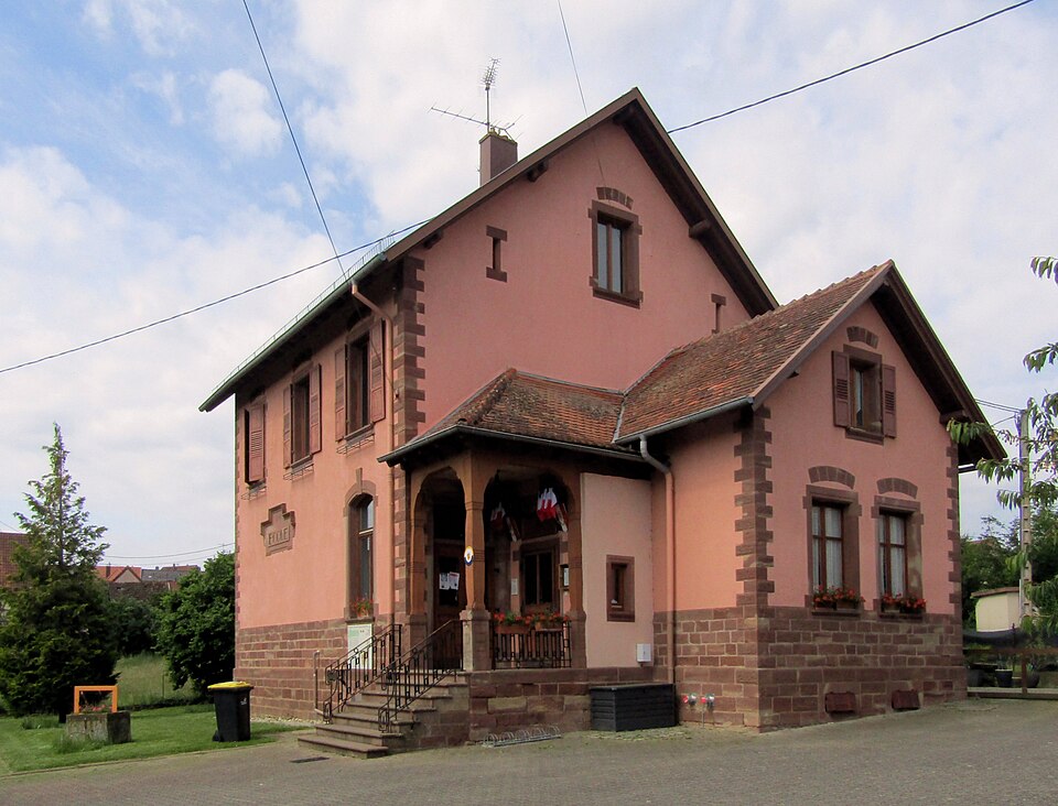Dimbsthal, Mairie — école