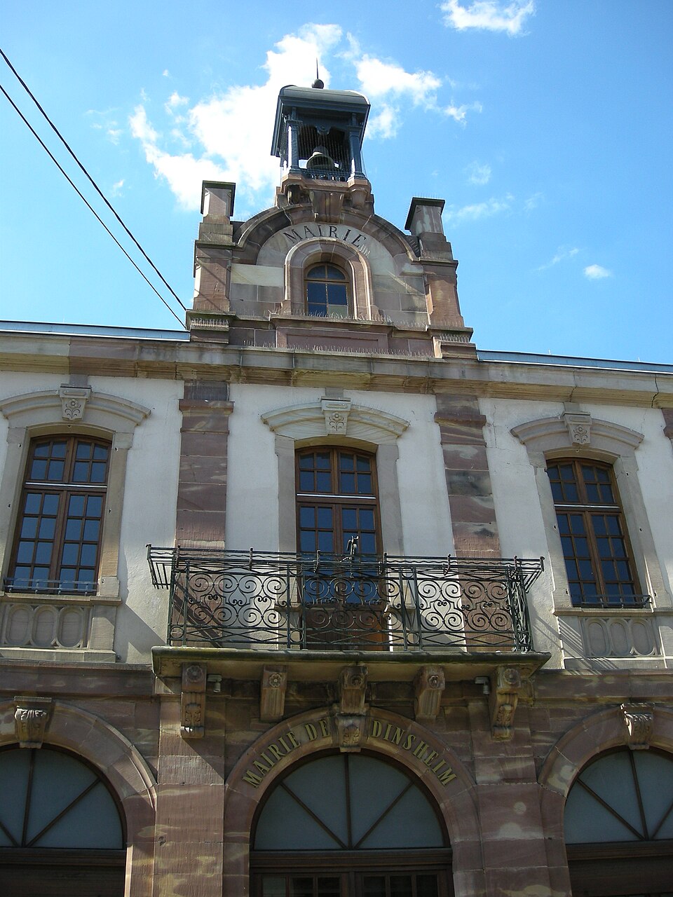Dinsheim — MairieClocher