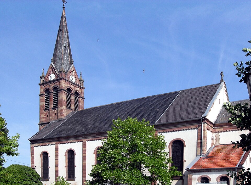 Flexbourg, Église Saint — Hippolyte