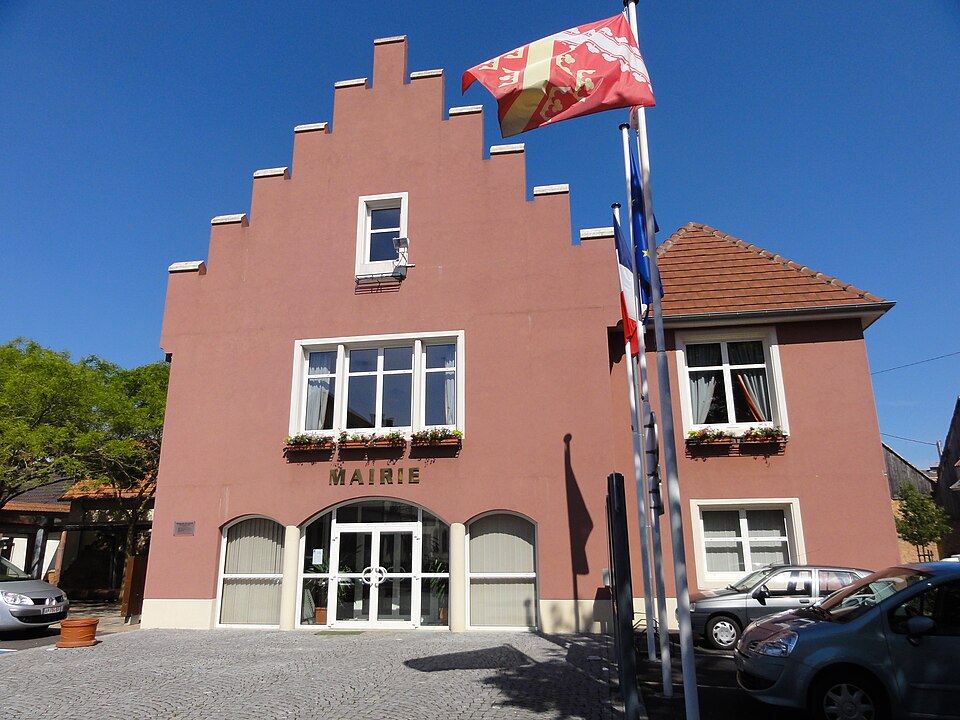 Alsace, Bas — Rhin, Griesheim — près — Molsheim, Mairie (1861 — 1877)