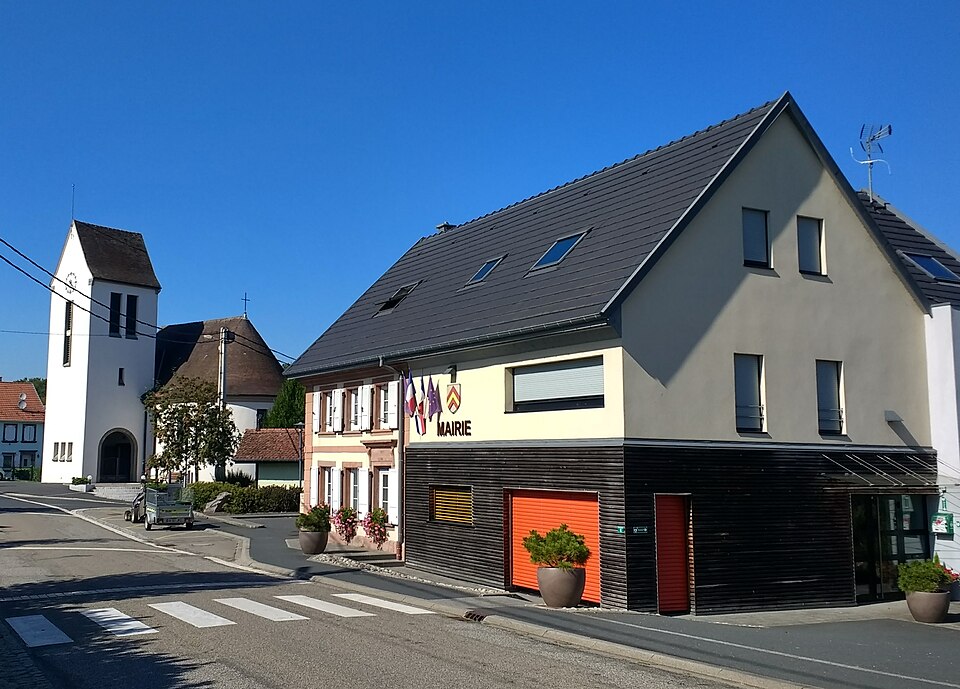 Gungwiller Église et mairie