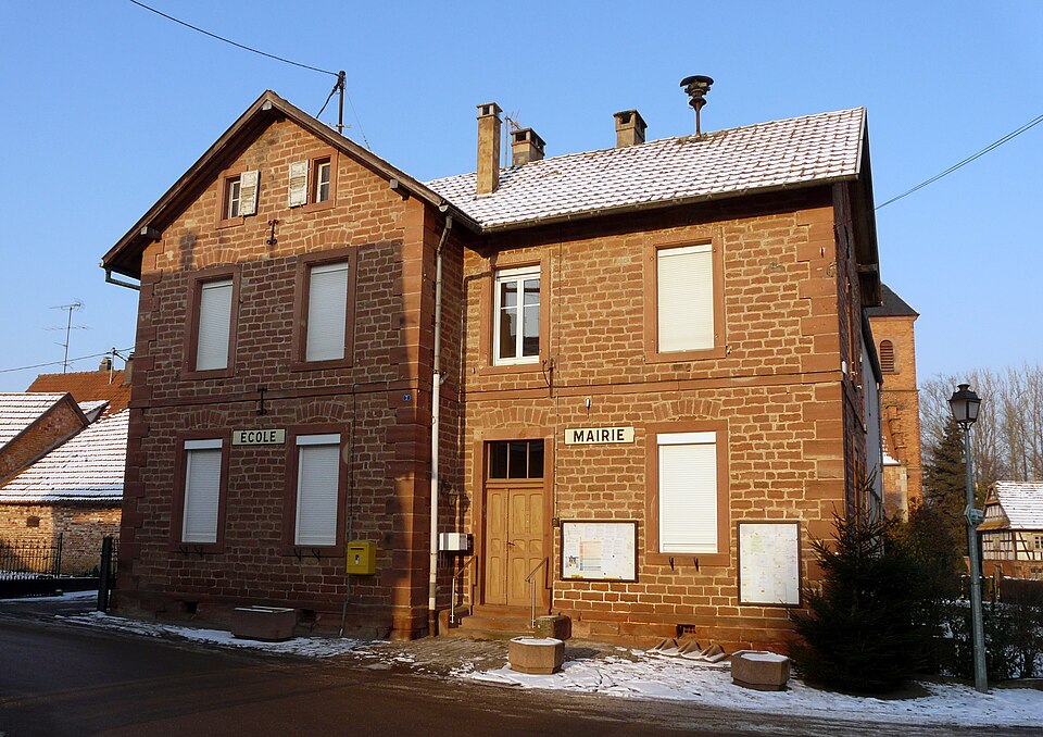 Mairie in Ingolsheim (fcm)