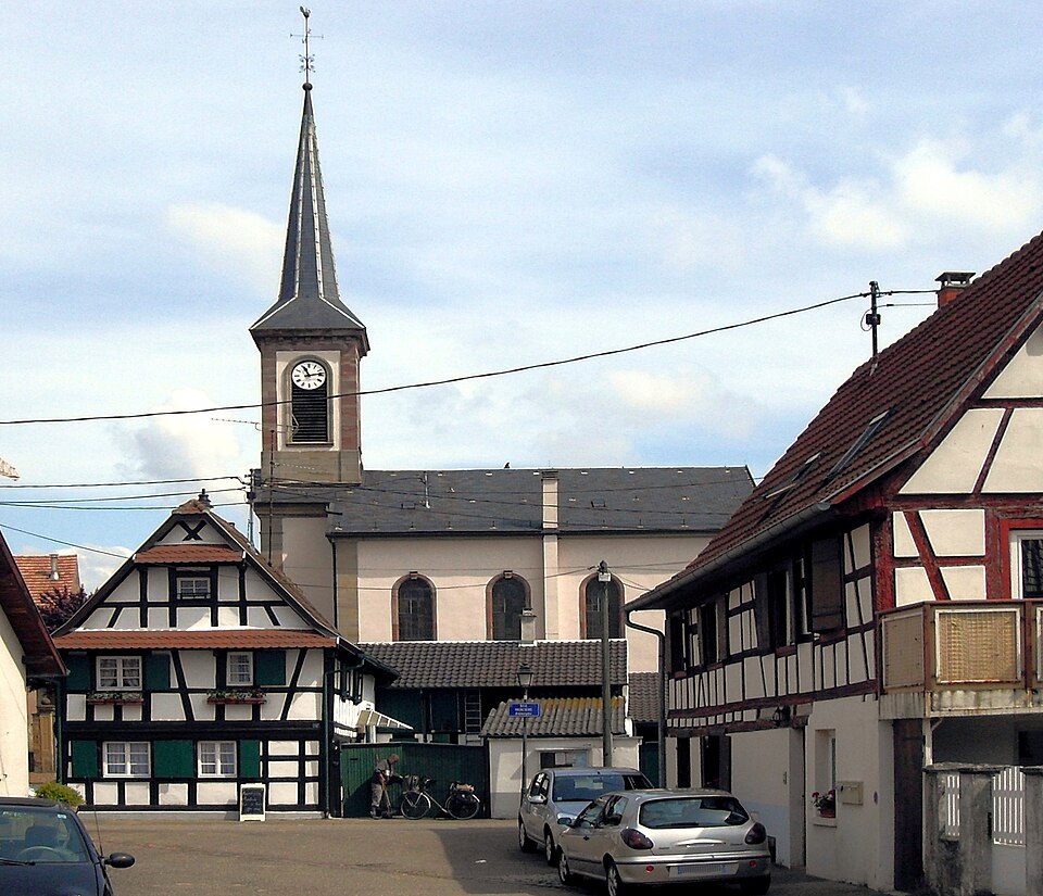 Niederhausbergen, Temple protestant