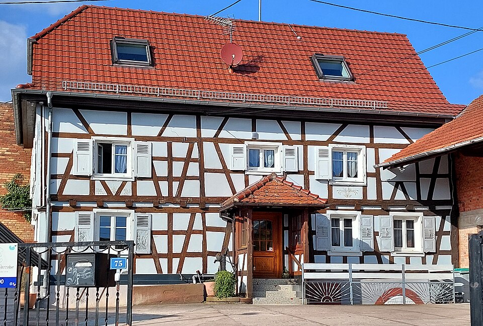 Oberdorf — Spachbach maison rue principale75