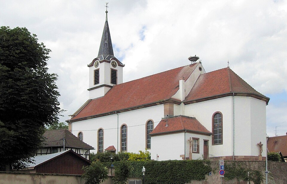 Oberschaeffolsheim, Église Saint — Ulrich 1