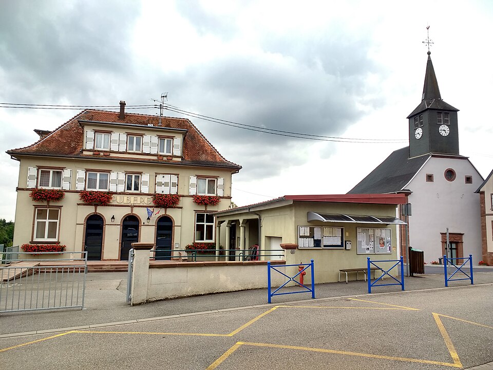 Puberg Mairie et église
