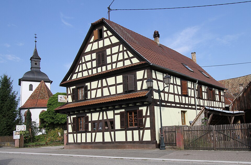 Roppenheim — protestantische Kirche — 28 — Chez Muriel — gje