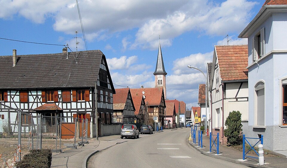 Rossfeld, Rue principale