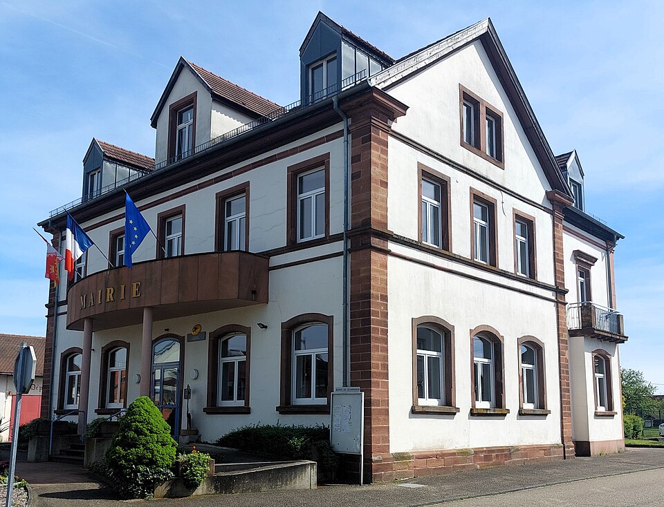Schirrhein mairie rue principale2