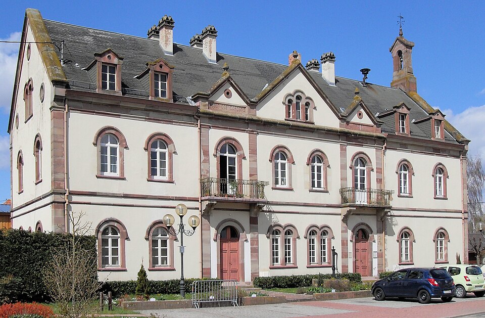 Sermersheim, Mairie — école