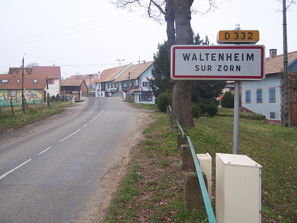 Entrée Waltenheim sur Zorn