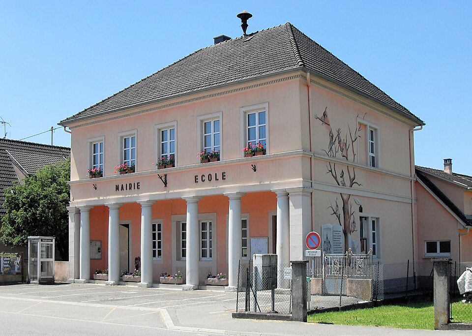 Ballersdorf, Mairie — école