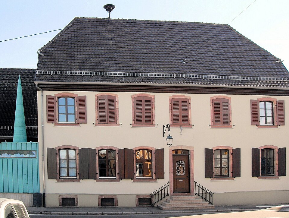 Blodelsheim, Mairie — école