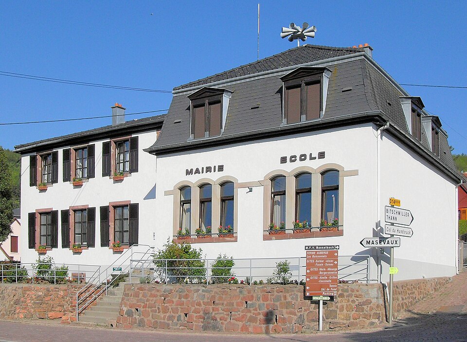 Bourbach — le — Haut, Mairie — école
