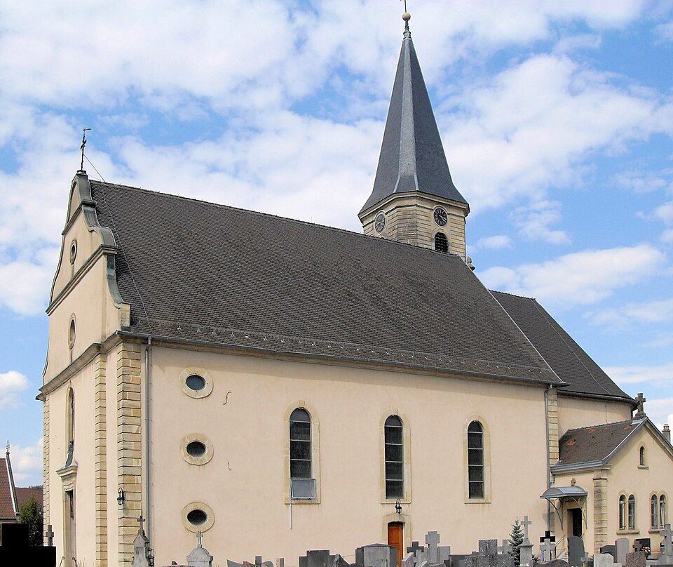 Hirsingue, Eglise Saint — Jean — Baptiste 1