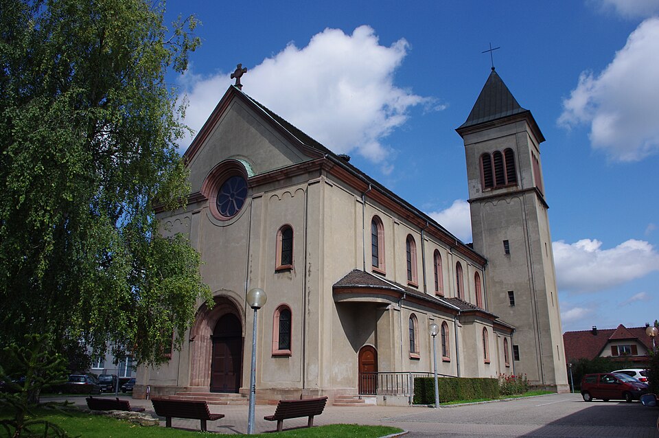 Illzach Eglise St Jean baptiste