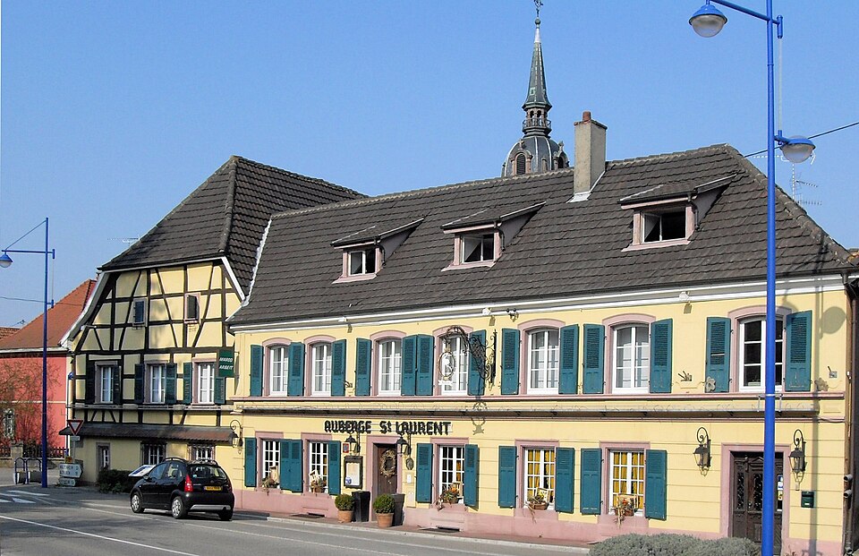 Sierentz, L'auberge Saint — Laurent