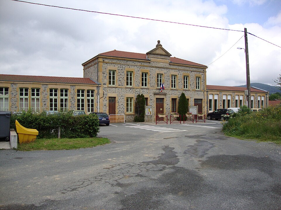 Chénelette (Rhône, Fr) mairie — école