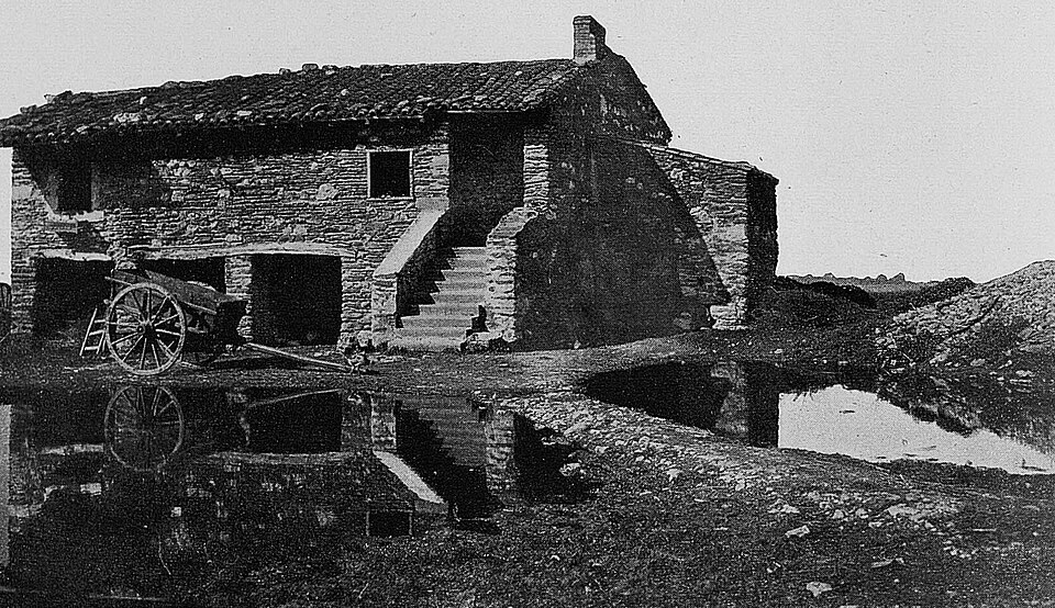 Échalas — Une ferme