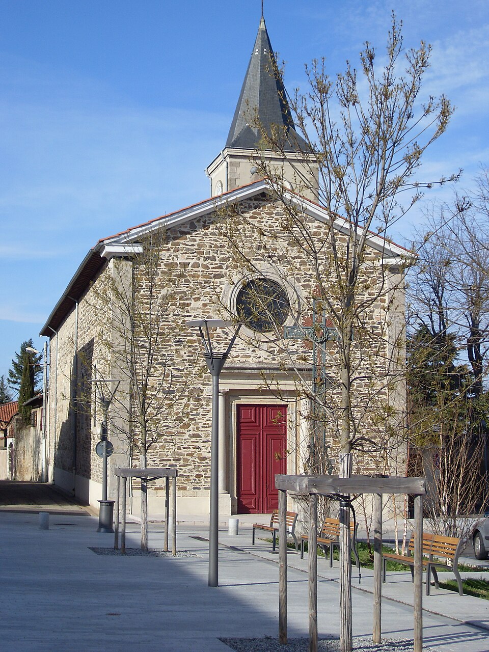 Eglise Saint — Roch Francheville