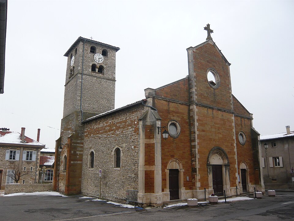 Morancé.Rhone.Eglise