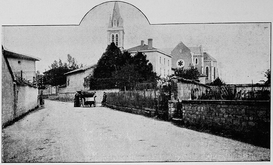 Quincieux — Entrée du village