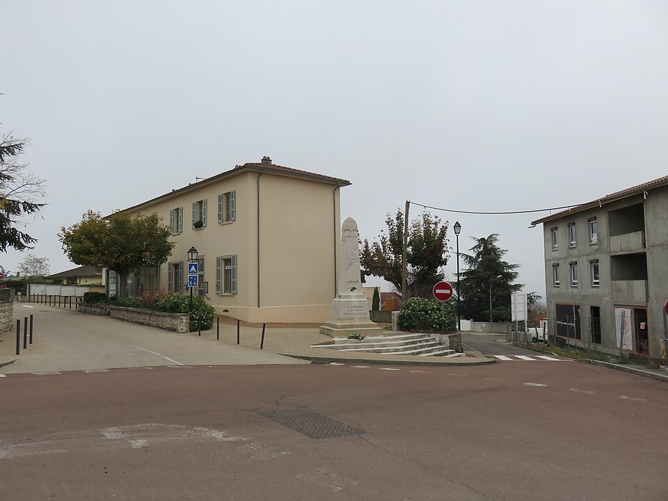Sainte — Consorce — Croisement rue de Verdun et rue des Monts